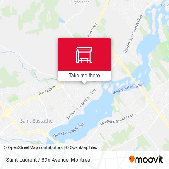 Saint-Laurent / 39e Avenue map