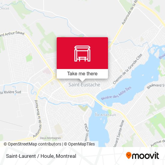 Saint-Laurent / Houle map