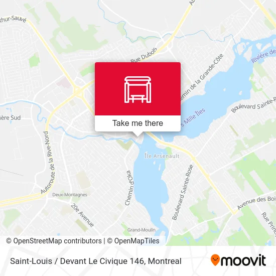 Saint-Louis / Devant Le Civique 146 map