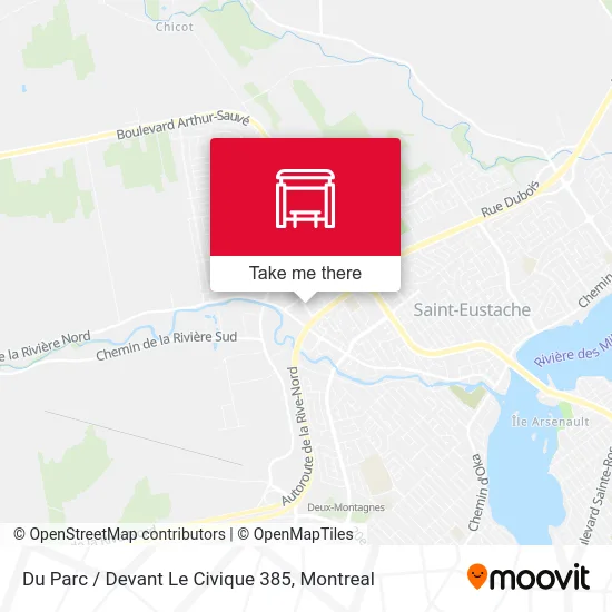 Du Parc / Devant Le Civique 385 map