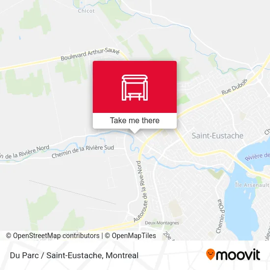 Du Parc / Saint-Eustache map