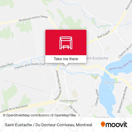 Saint-Eustache / Du Docteur-Corriveau map