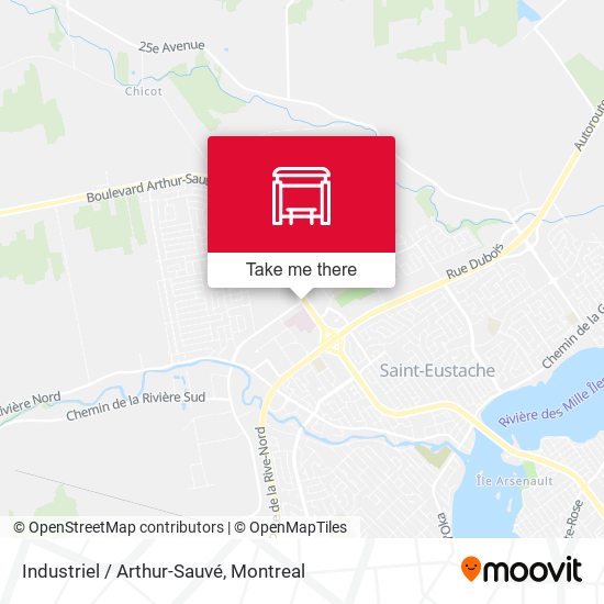 Industriel / Arthur-Sauvé map