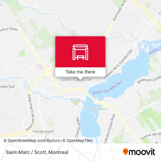 Saint-Marc / Scott map