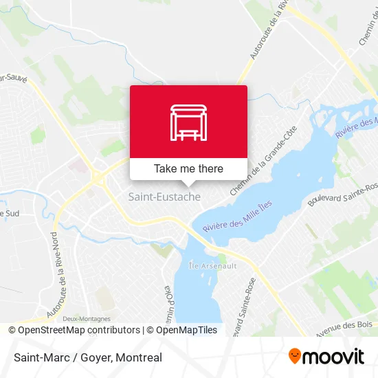 Saint-Marc / Goyer map