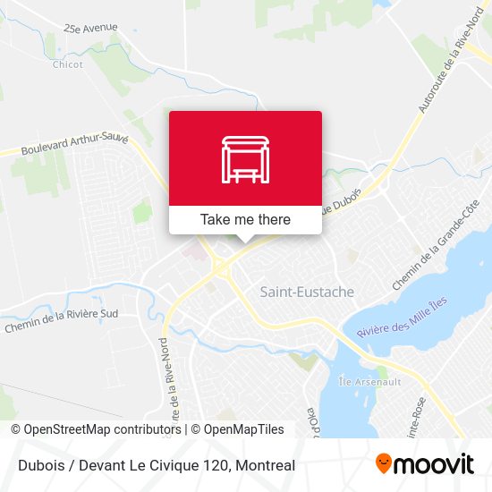 Dubois / Devant Le Civique 120 map