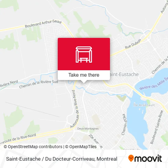 Saint-Eustache / Du Docteur-Corriveau map
