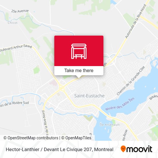 Hector-Lanthier / Devant Le Civique 207 map