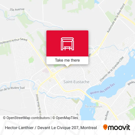 Hector-Lanthier / Devant Le Civique 207 map