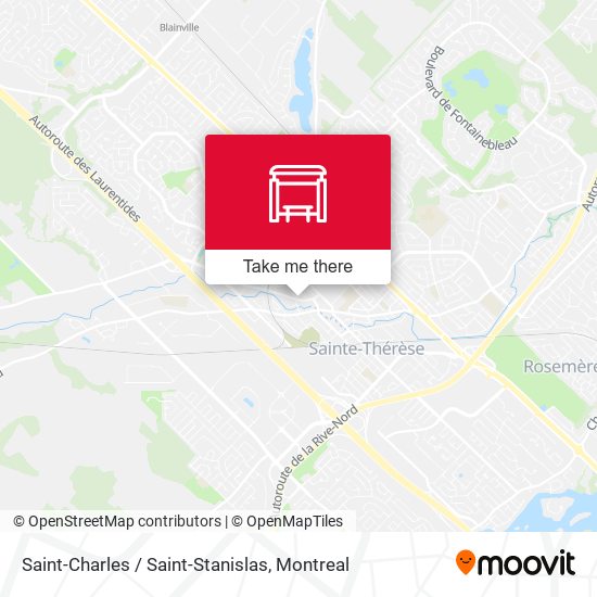 Saint-Charles / Saint-Stanislas map