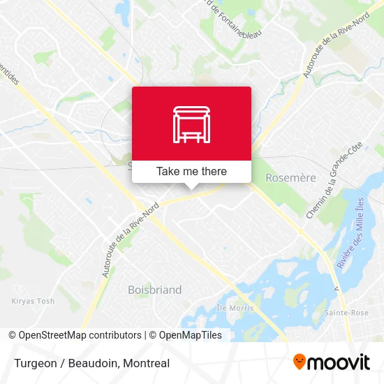 Turgeon / Beaudoin map