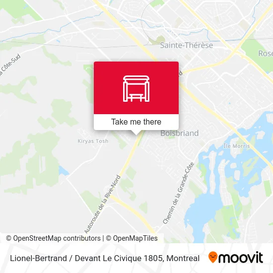 Lionel-Bertrand / Devant Le Civique 1805 map