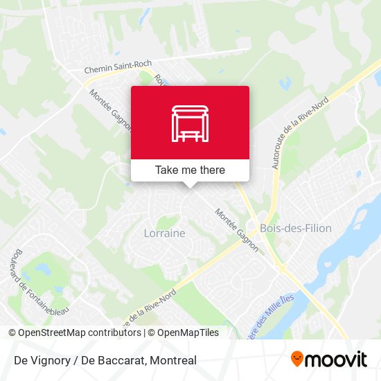 De Vignory / De Baccarat map