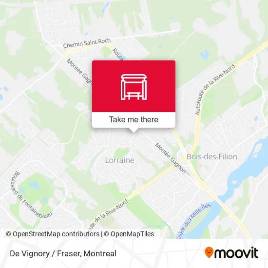 De Vignory / Fraser map