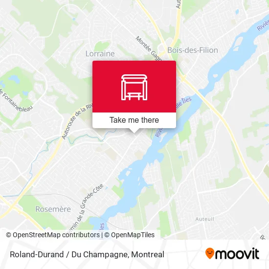Roland-Durand / Du Champagne map