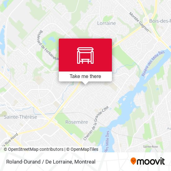 Roland-Durand / De Lorraine map