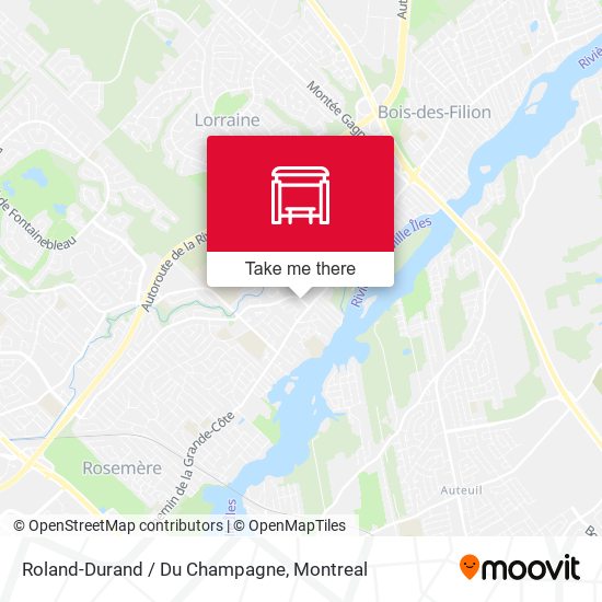 Roland-Durand / Du Champagne map
