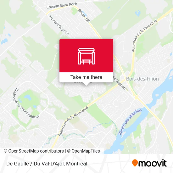 De Gaulle / Du Val-D'Ajol map