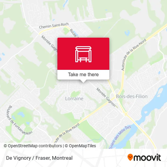 De Vignory / Fraser map