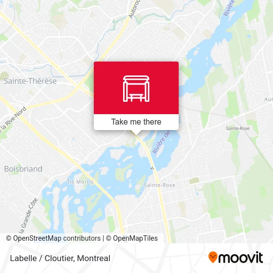 Labelle / Cloutier map