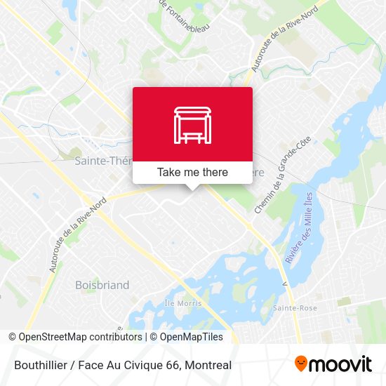 Bouthillier / Face Au Civique 66 map