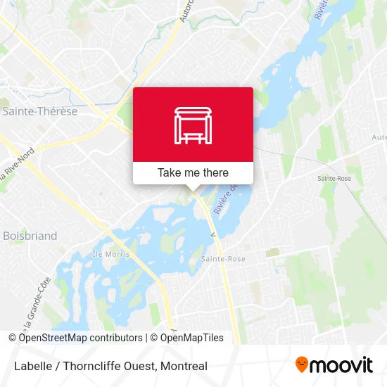 Labelle / Thorncliffe Ouest map