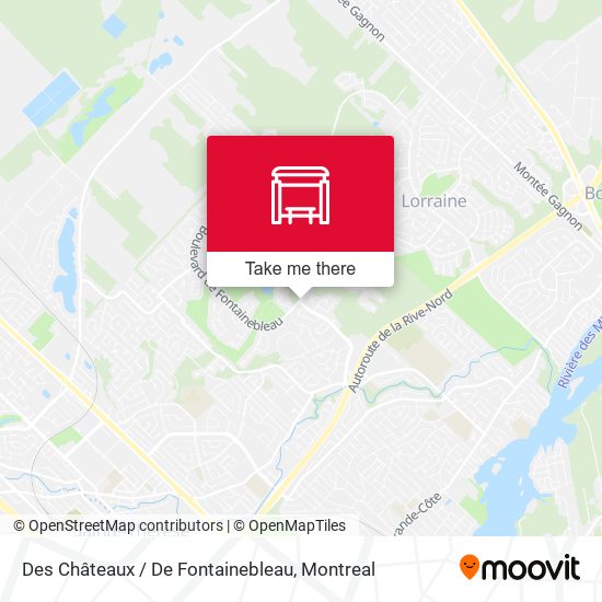 Des Châteaux / De Fontainebleau map