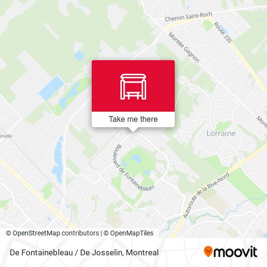 De Fontainebleau / De Josselin map