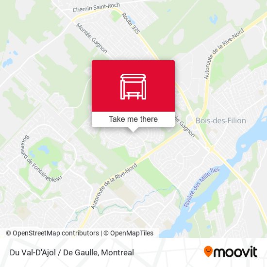 Du Val-D'Ajol / De Gaulle map