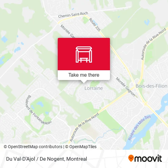 Du Val-D'Ajol / De Nogent map