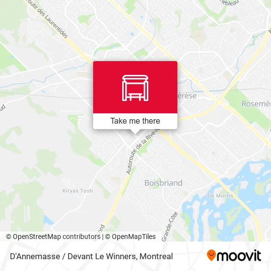 D'Annemasse / Devant Le Winners map