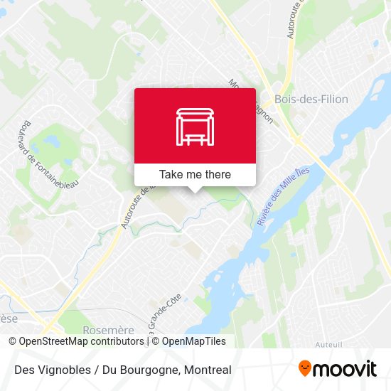 Des Vignobles / Du Bourgogne map