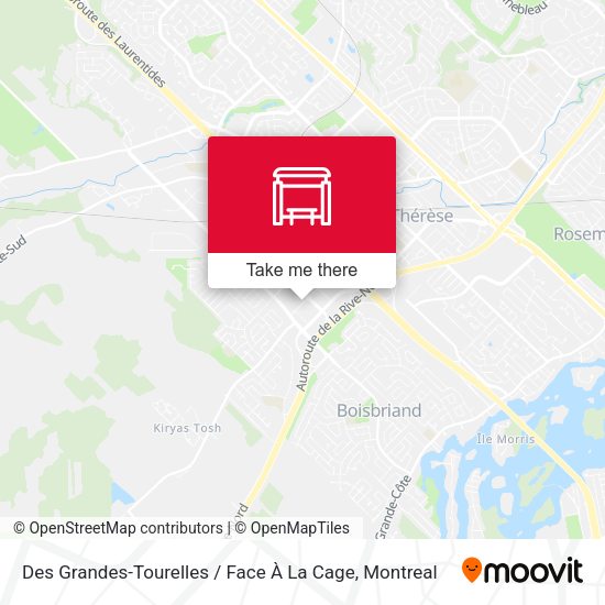 Des Grandes-Tourelles / Face À La Cage map