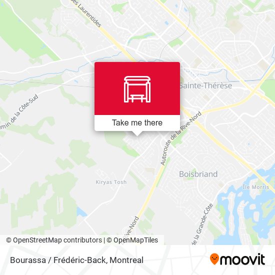 Bourassa / Frédéric-Back map