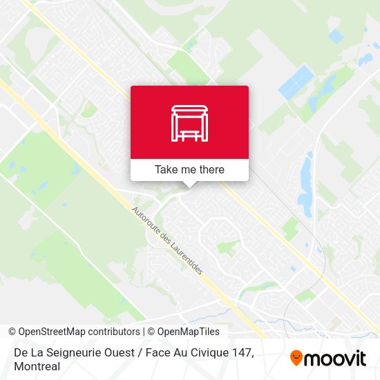 De La Seigneurie Ouest / Face Au Civique 147 map