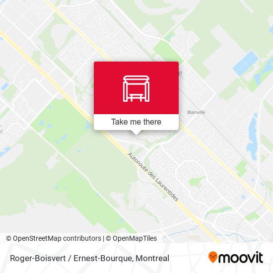 Roger-Boisvert / Ernest-Bourque map