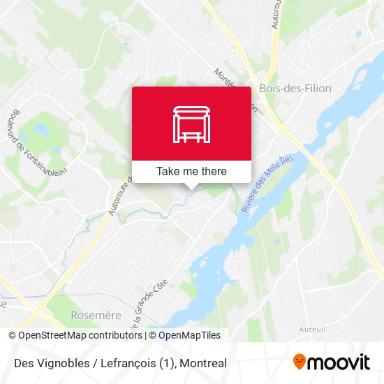 Des Vignobles / Lefrançois (1) map