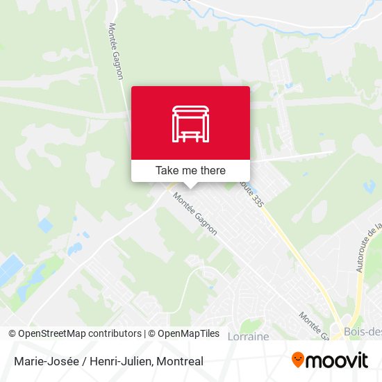 Marie-Josée / Henri-Julien map