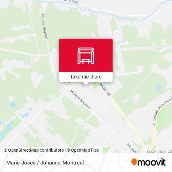 Marie-Josée / Johanne map
