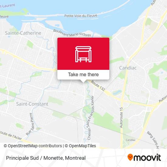 Principale Sud / Monette map