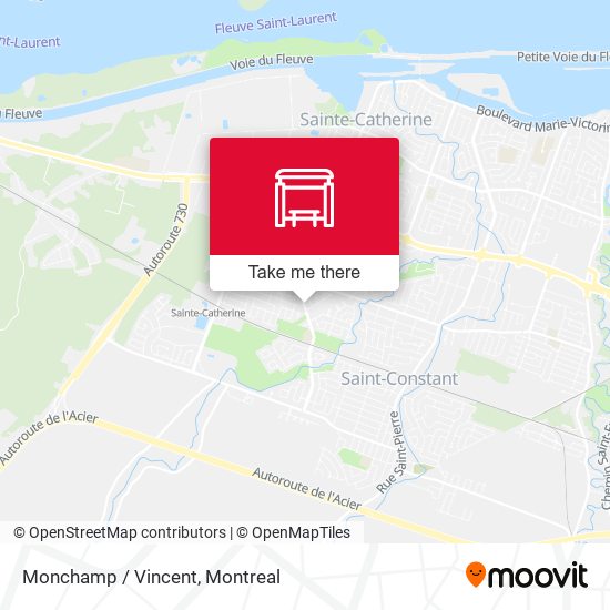 Monchamp / Vincent map