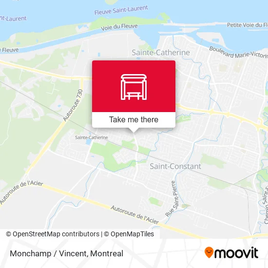 Monchamp / Vincent map