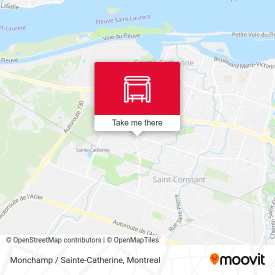 Monchamp / Sainte-Catherine map