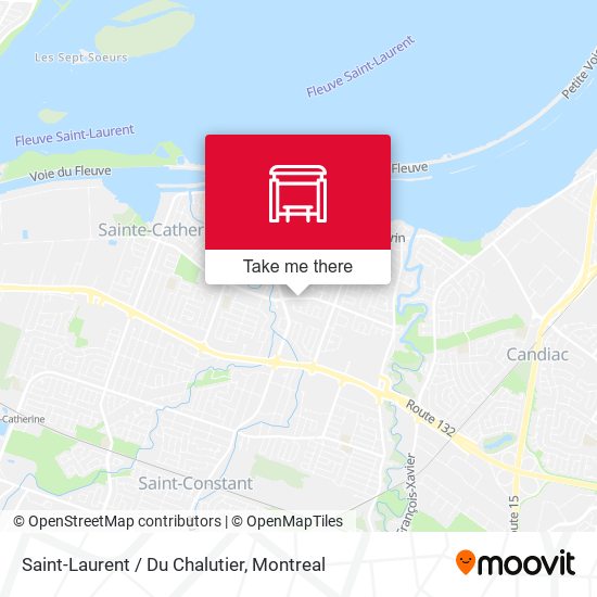 Saint-Laurent / Du Chalutier map