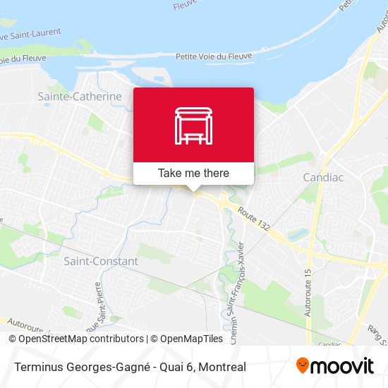 Terminus Georges-Gagné - Quai 6 map