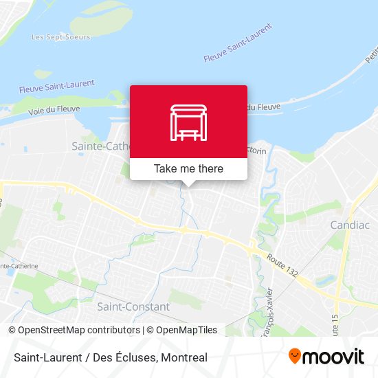 Saint-Laurent / Des Écluses map