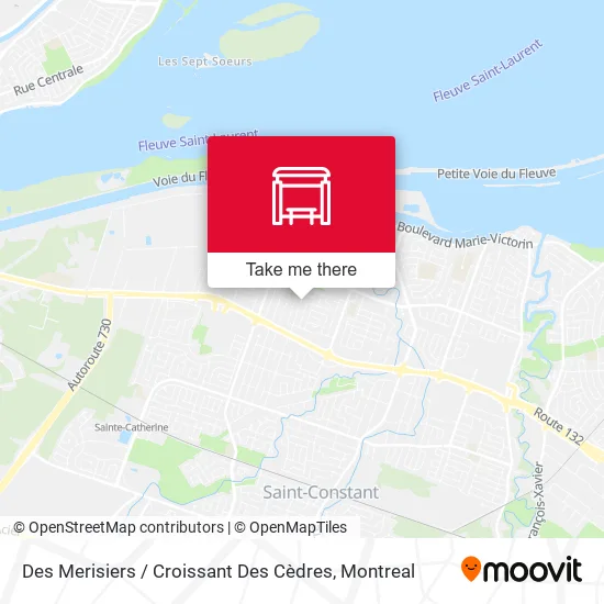 Des Merisiers / Croissant Des Cèdres map