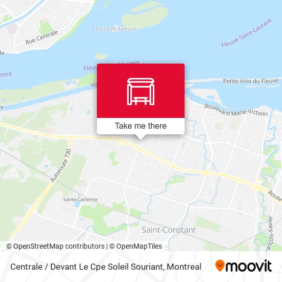 Centrale / Devant Le Cpe Soleil Souriant map