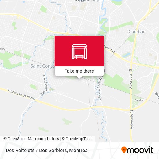 Des Roitelets / Des Sorbiers map