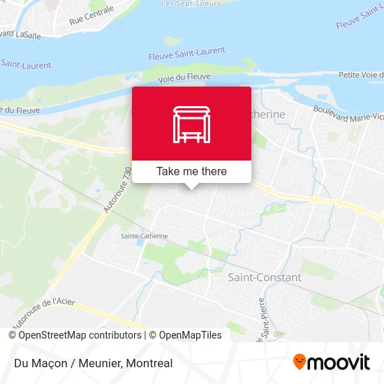 Du Maçon / Meunier map